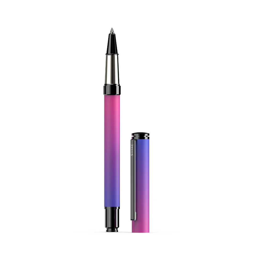 Northern Light Series Dual Shade Premium Metallic Roller Pen with Matte Finish - Aurora Dawn - Image 9