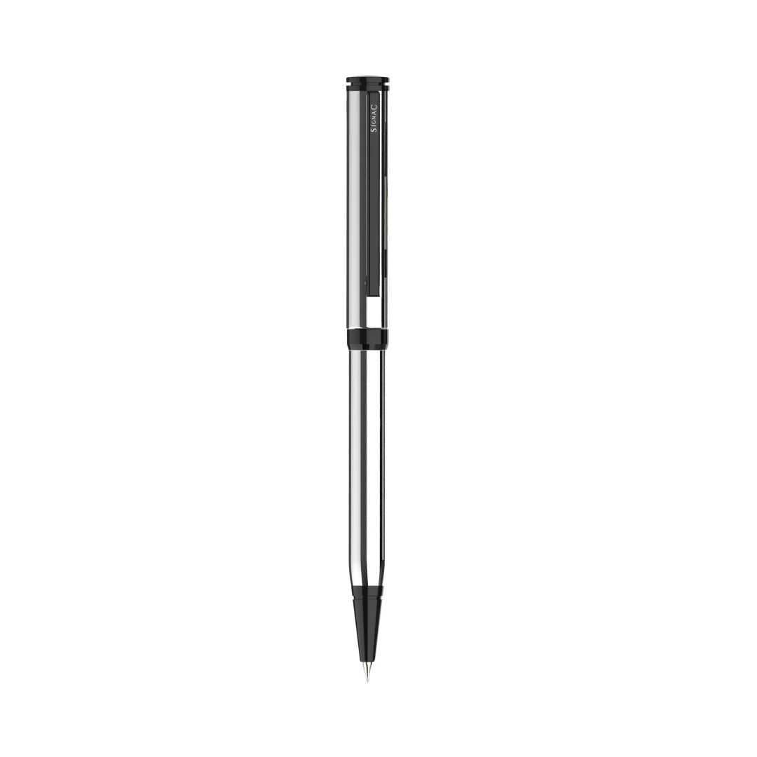 Viva Premium Metallic Plated Pen Set - Titanium Jet Black - Image 14