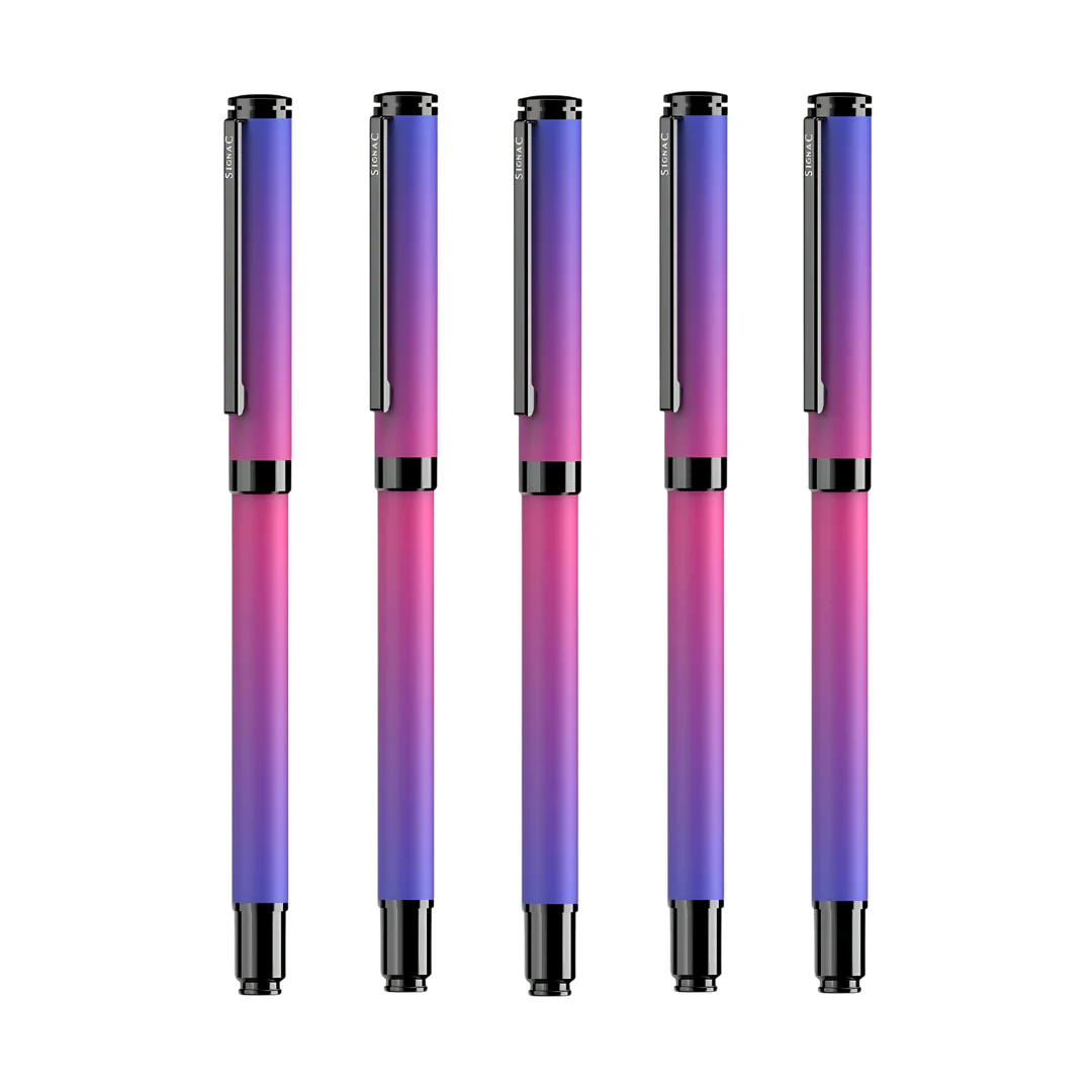 Northern Light Series Dual Shade Premium Metallic Roller Pen with Matte Finish - Aurora Dawn - Image 18