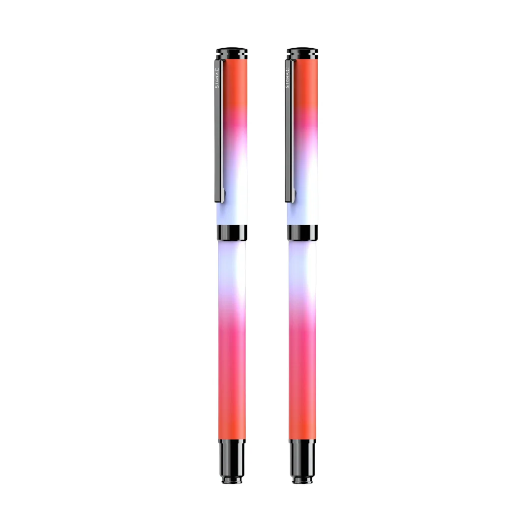 Northern Light Series Dual Shade Premium Metallic Roller Pen with Matte Finish - Fiery Ice - Image 16